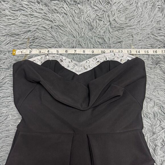 Ruby Rox Black Mini Formal Dress Size 7 - Picture 5 of 8